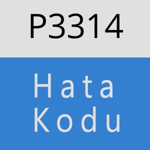 P3314 hatasi