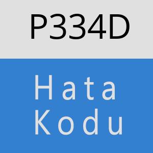 P334D hatasi