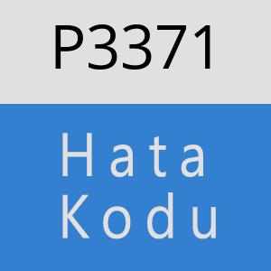 P3371 hatasi