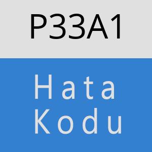 P33A1 hatasi