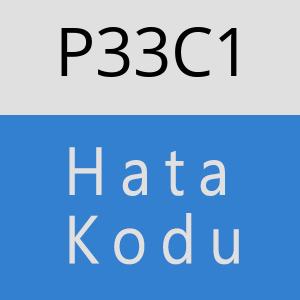 P33C1 hatasi