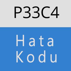 P33C4 hatasi