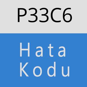 P33C6 hatasi