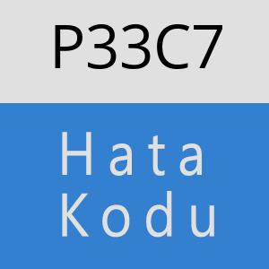 P33C7 hatasi