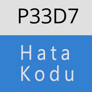 P33D7 hatasi