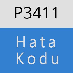 P3411 hatasi