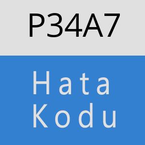 P34A7 hatasi