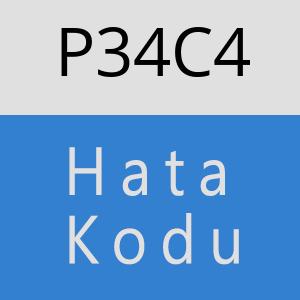 P34C4 hatasi