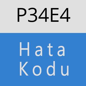 P34E4 hatasi