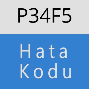 P34F5 hatasi