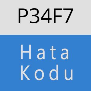 P34F7 hatasi