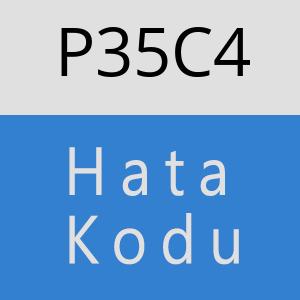 P35C4 hatasi