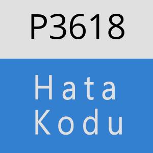 P3618 hatasi