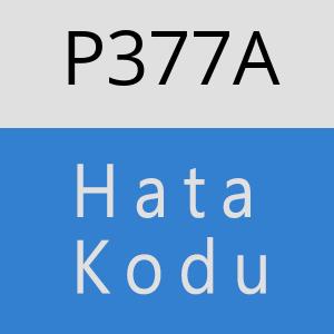 P377A hatasi