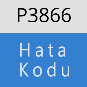 P3866 hatasi