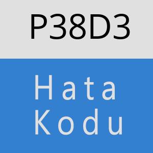 P38D3 hatasi