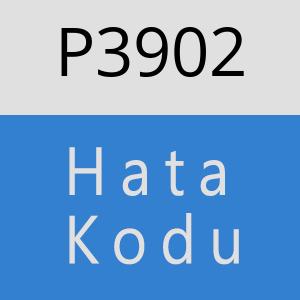 P3902 hatasi