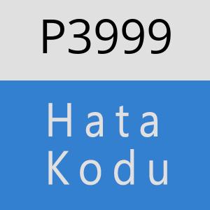 P3999 hatasi