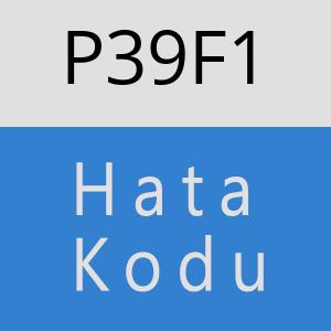 P39F1 hatasi