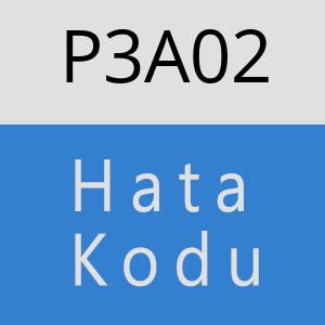 P3A02 hatasi