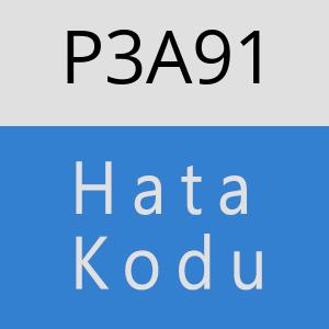 P3A91 hatasi