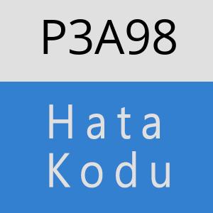 P3A98 hatasi