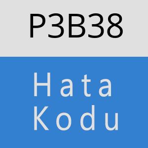 P3B38 hatasi