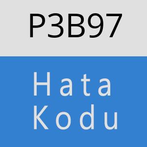 P3B97 hatasi