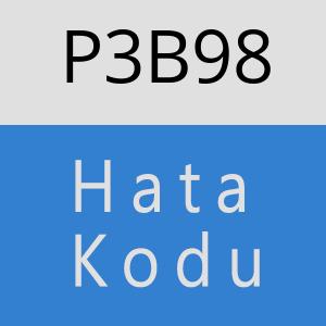 P3B98 hatasi