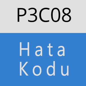 P3C08 hatasi