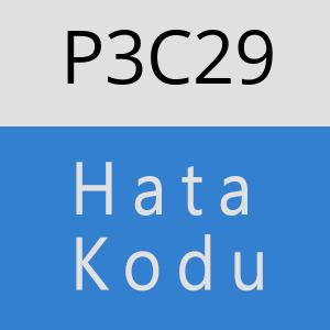 P3C29 hatasi