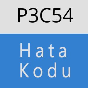 P3C54 hatasi