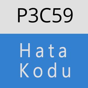 P3C59 hatasi