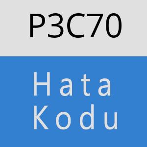 P3C70 hatasi