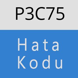 P3C75 hatasi