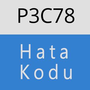 P3C78 hatasi