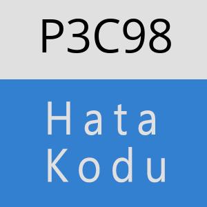 P3C98 hatasi