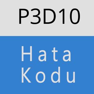 P3D10 hatasi