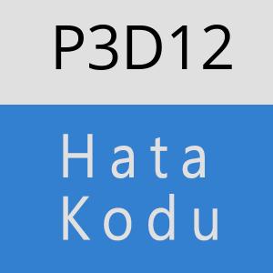 P3D12 hatasi