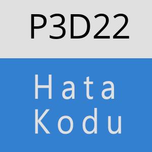 P3D22 hatasi