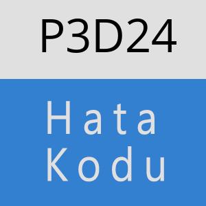 P3D24 hatasi