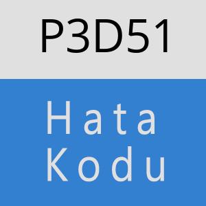 P3D51 hatasi