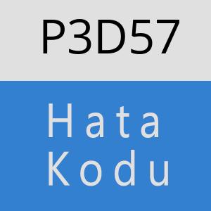 P3D57 hatasi