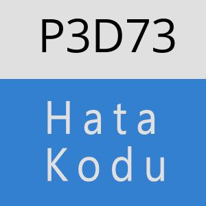 P3D73 hatasi