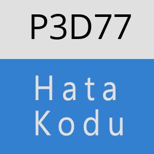 P3D77 hatasi