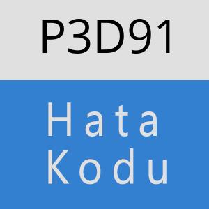 P3D91 hatasi