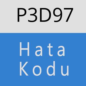 P3D97 hatasi
