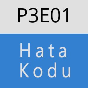 P3E01 hatasi