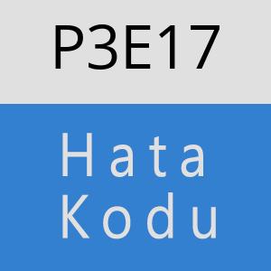 P3E17 hatasi