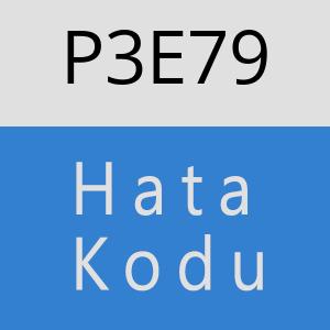 P3E79 hatasi